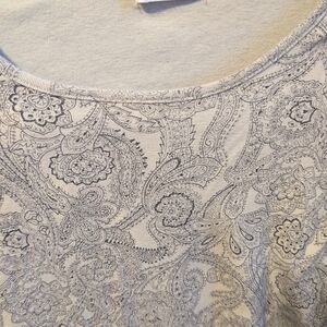Paisley Print Women's Blouse